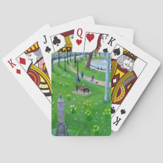 Jeu De Cartes Promenade dans le Lough à Cork, Irlande