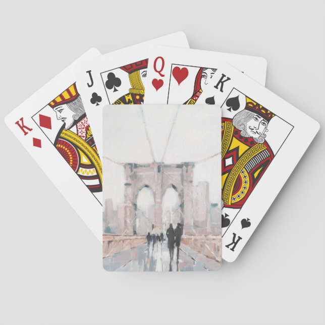 Jeu De Cartes Promenade du matin - New York (dos)