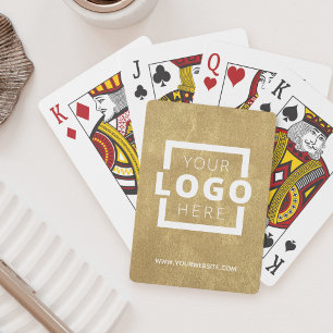 Jeu De Cartes Promotion du logo d'entreprise personnalisé Marque