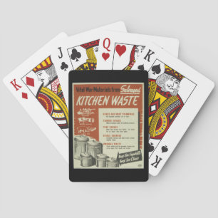 Jeu De Cartes Propagande de la Seconde Guerre mondiale