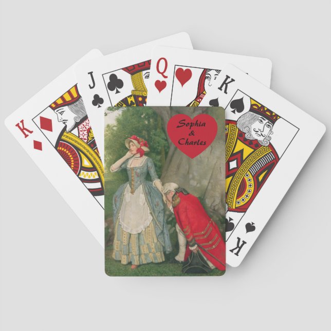 Jeu De Cartes Proposition de Sir James Dromgole Linton (dos)