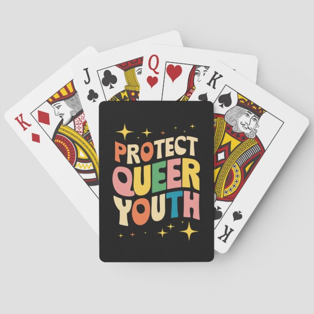 Jeu De Cartes Protéger les jeunes homosexuels Protéger les jeune (dos)