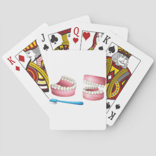 Jeu De Cartes Prothèses dentaires complètes et soins dentaires a