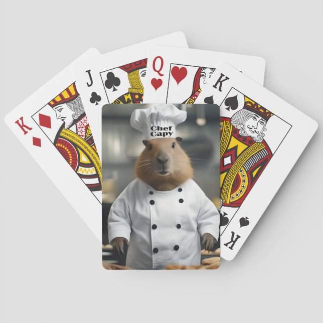 Jeu De Cartes Prouesse en pâtisserie : Le capybara culinaire (dos)