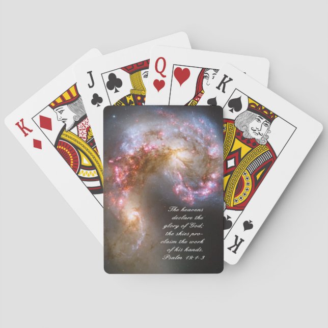 Jeu De Cartes Psaumes 19 Inspirationnel (dos)