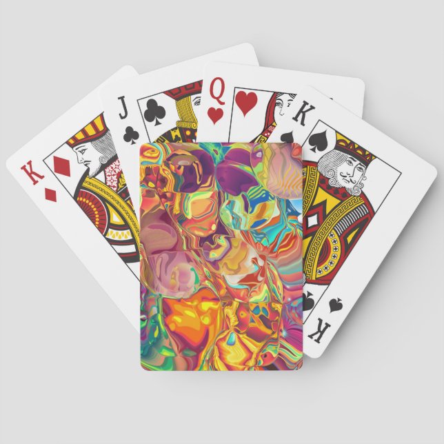 Jeu De Cartes Psychédélique (dos)