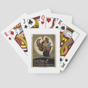 Jeu De Cartes Publicité pour 'Bock Beer de Lowenbrau Brewer