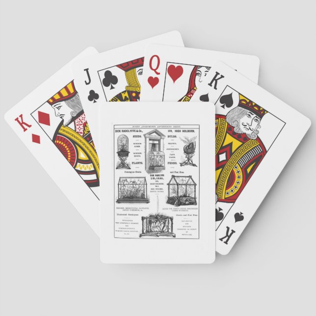 Jeu De Cartes Publicité pour 'Dick Radclyffe & Co.' Publicité ru (dos)