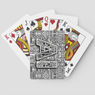 Jeu De Cartes Puce d'intelligence artificielle