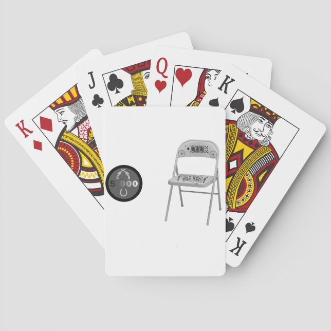 Jeu De Cartes Puce et une chaise (dos)