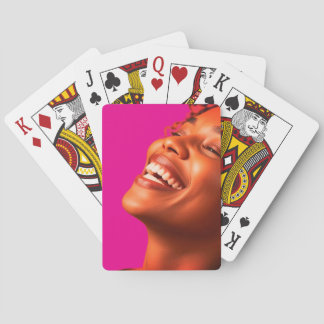 Jeu De Cartes Put Her Photo on a Pack of Classic Playing Cards