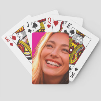 Jeu De Cartes Put Your Photo on a Pack of Classic Playing Cards