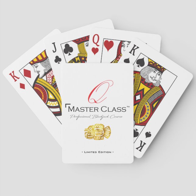Jeu De Cartes Q Master Class™ (Limited Edition) (dos)