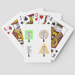 Jeu De Cartes Quatre arbres