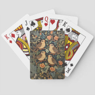 Jeu De Cartes Quatre Bébés mignons Oiseaux Nature Inspiré