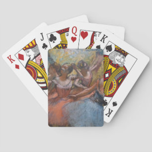 Jeu De Cartes Quatre danseurs de ballet sur scène par degrés