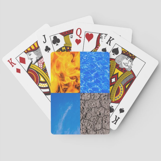 Jeu De Cartes Quatre éléments (dos)