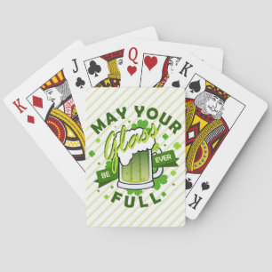 Jeu De Cartes Que votre verre soit vert complet Bière St. Patric
