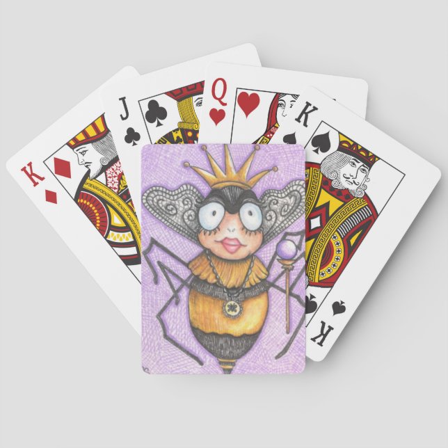 Jeu De Cartes Queen Bee Jouer aux cartes (dos)