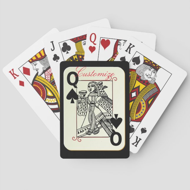 Jeu De Cartes Queen of Spades Thunder_Cove (dos)