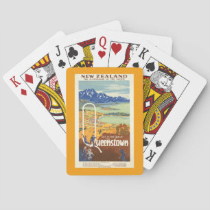 Jeu De Cartes Queenstown, Vintage voyage néo-zélandais
