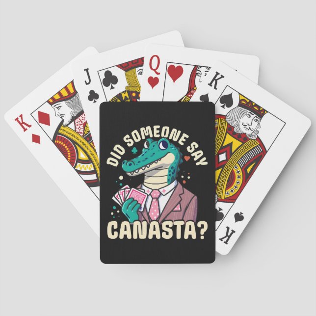 Jeu De Cartes Quelqu'Un A Dit Canasta (dos)
