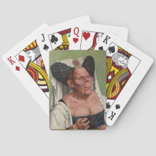 Jeu De Cartes Quentin Matsys - Une Vieille Femme Grotesque