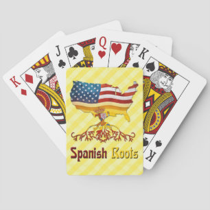 Jeu De Cartes Racines espagnoles américaines