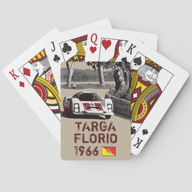 JEU DE CARTES RACING 1966 (dos)