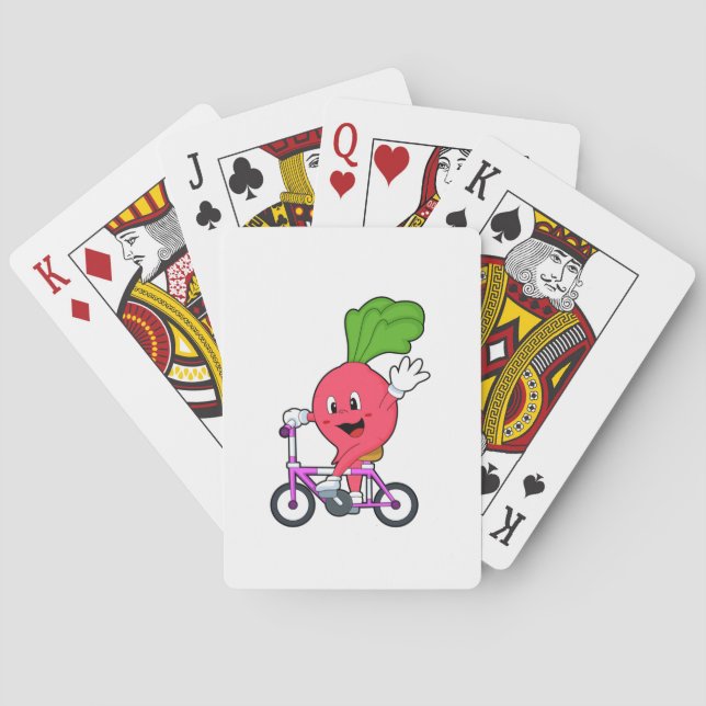 Jeu De Cartes Radish avec vélo (dos)