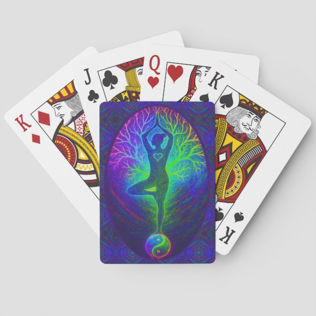 Jeu De Cartes Rainbow Energy Yin Yang Yoga (dos)