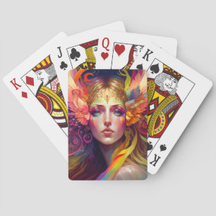 Jeu De Cartes Rainbow Goddess Imaginaire Art