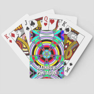 Jeu De Cartes RAINBOW PENTAGON ( vous pouvez changer les mots )