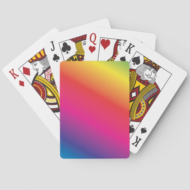 Jeu De Cartes Rainbow Spectrum Fab Fun (dos)