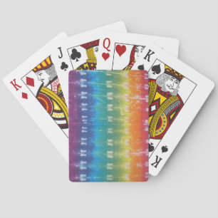 Jeu De Cartes Rainbow Tie Dye Bicycle Lecture Cartes