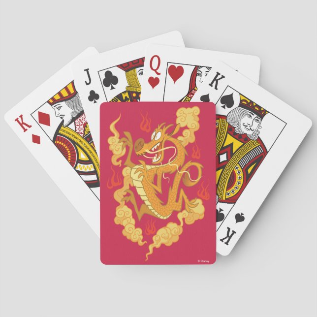 Jeu De Cartes Ralph rompt Internet | Mulan - Dragon (dos)