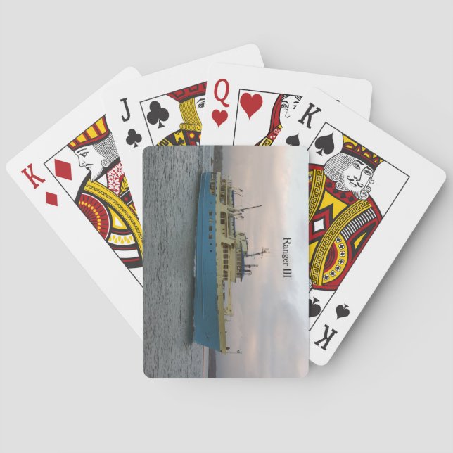 Jeu De Cartes Ranger III (dos)