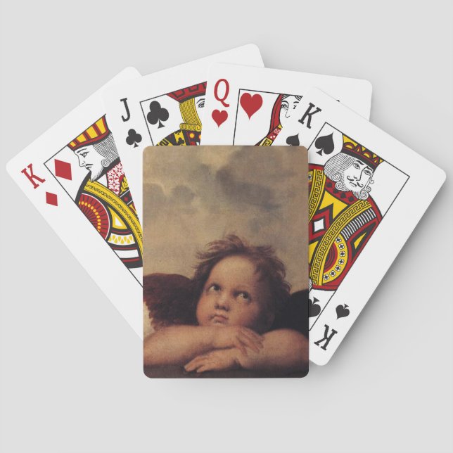 Jeu De Cartes Raphael, Sistine Cherub (dos)
