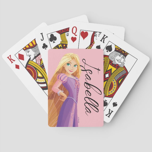 Jeu De Cartes Rapunzel intrépide (dos)