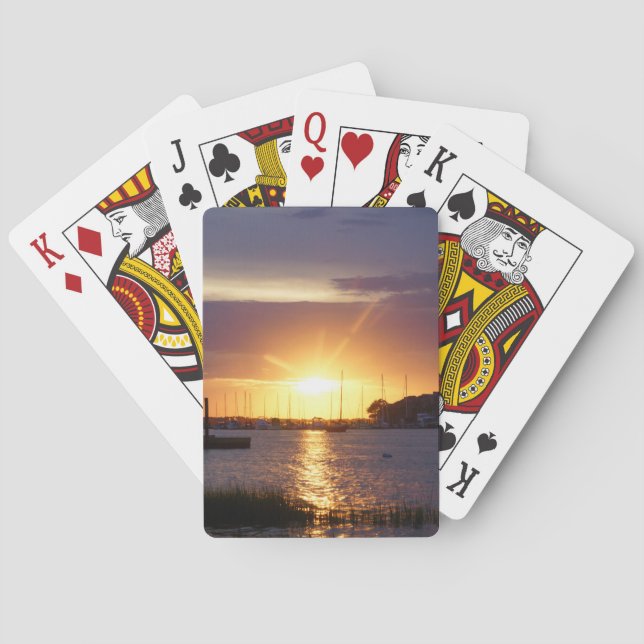 Jeu De Cartes Rayons solaires de Folly River (dos)