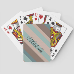 Jeu De Cartes Rayures de l'océan pacifique