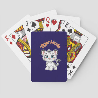 Jeu De Cartes Realistic White Tiger – Photorealistic Wildlife Ar