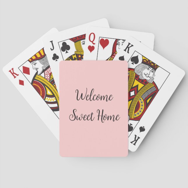 Jeu De Cartes Realtor bienvenue maison chauffage ajouter votre n (dos)