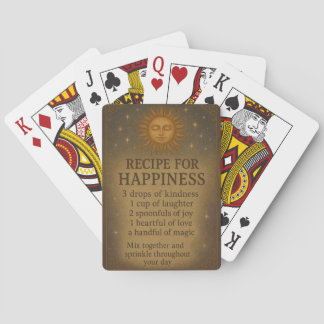 Jeu De Cartes Recette de bonheur