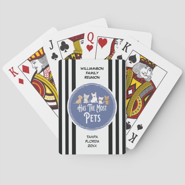 Jeu De Cartes Récompense professionnelle de la Réunion de (dos)
