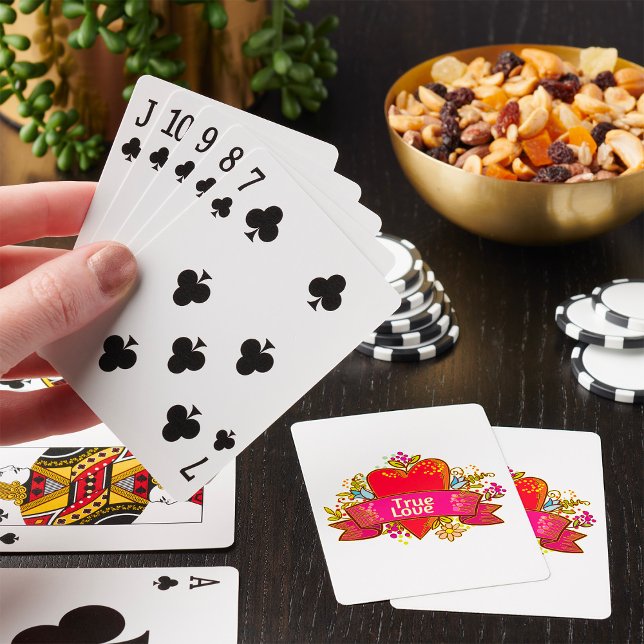 Jeu De Cartes Red Heart True Love (Créateur téléchargé)