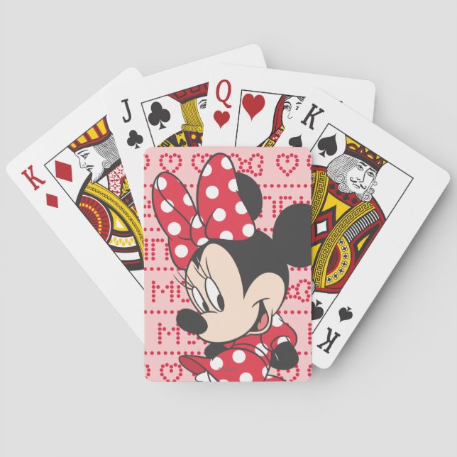 Jeu De Cartes Red Minnie | Cute (dos)