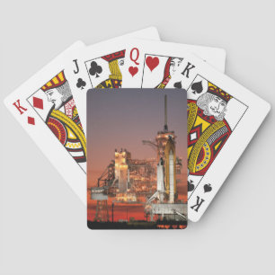 Jeu De Cartes Red Sky for Space Shuttle Atlantis Launch