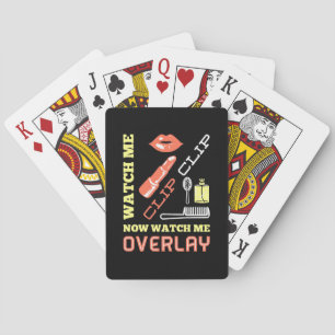 Jeu De Cartes Regarder l'habillage de l'artiste des ongles