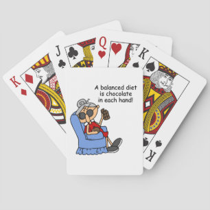Jeu De Cartes Régime équilibré de chocolat